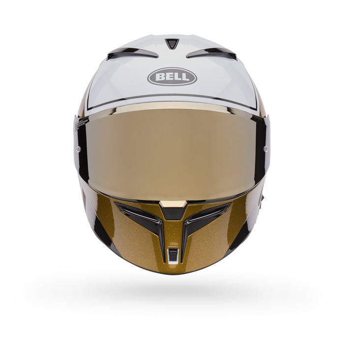 Casco Moto Calle Lithium Mips Plus Rsd Blanco/Dorado Bell
