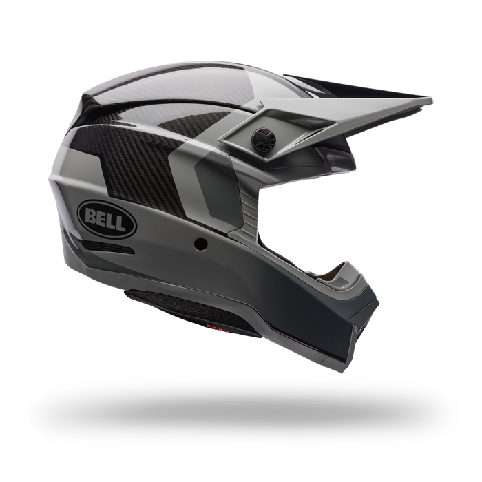 Casco Moto Moto-10 Gp Vector Gris Bell