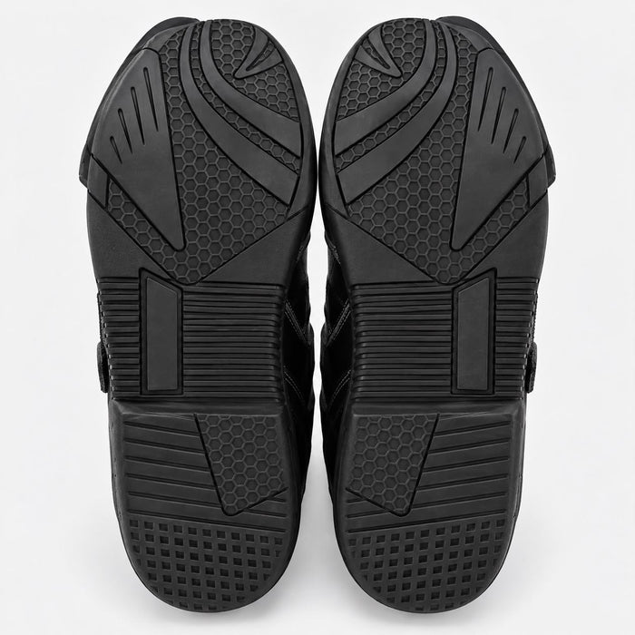 Zapatos Moto Calle Skipper Negro KMZ