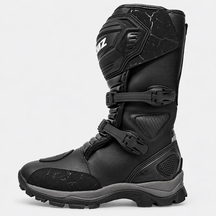 Botas Moto Calle Tundra Negro KMZ
