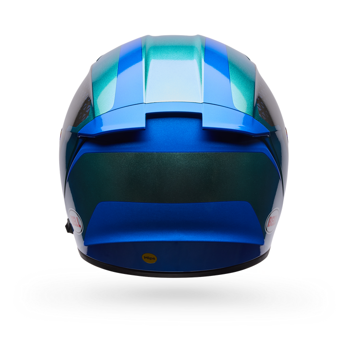 Casco Moto Calle Lithium Mips Plus Blip Azul Bell