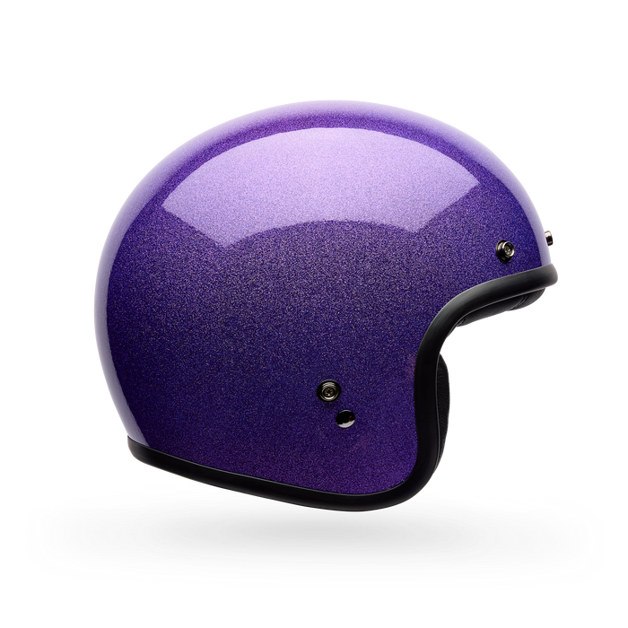 Casco Moto Calle TS Custom 500 Flake Morado Bell