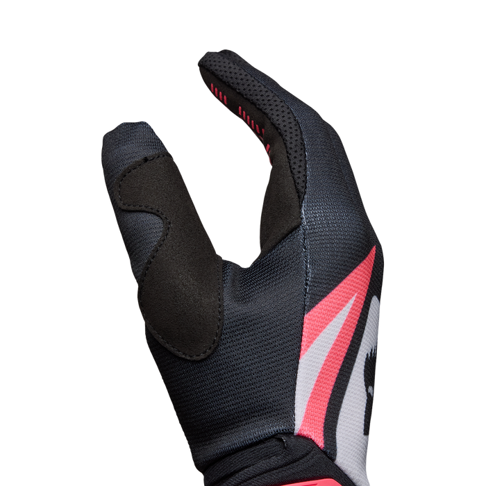 Guantes Moto 180 Draft Negro/Rosado Fox