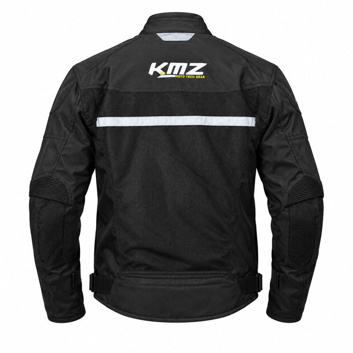 Chaqueta Moto Calle Chungungo Negro KMZ