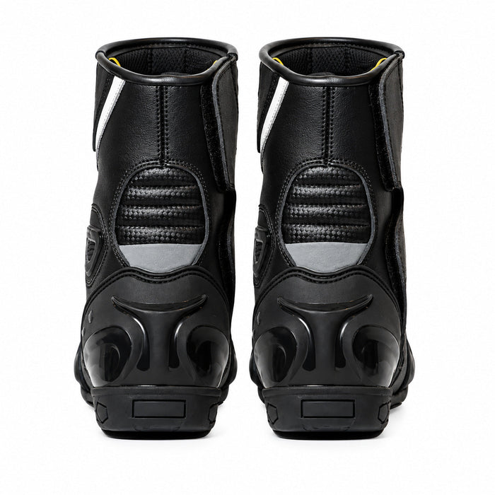 Botas Moto Calle Velo Negro KMZ