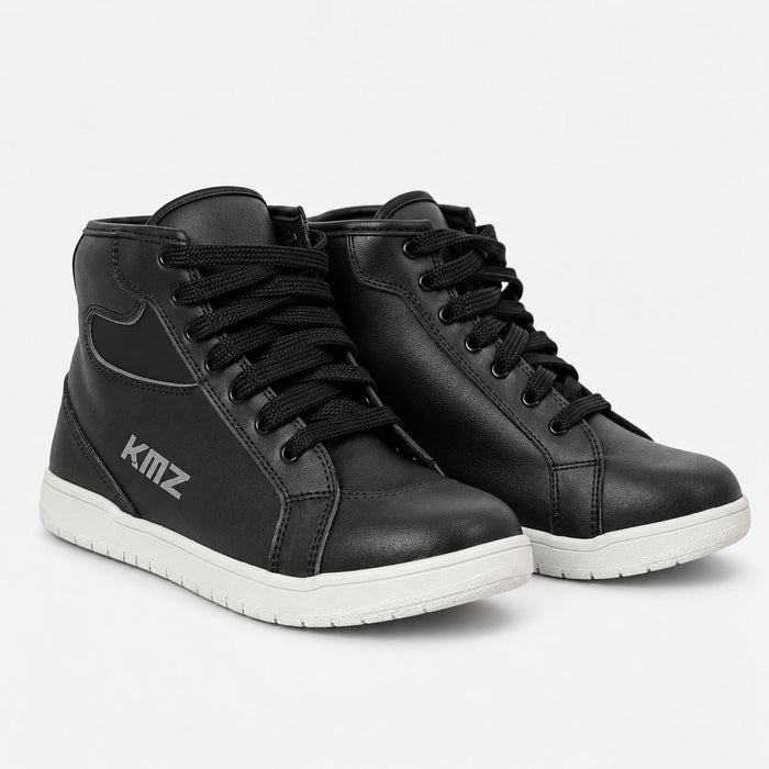 Botas Moto Calle Fusion II Horizon Negro Kmz