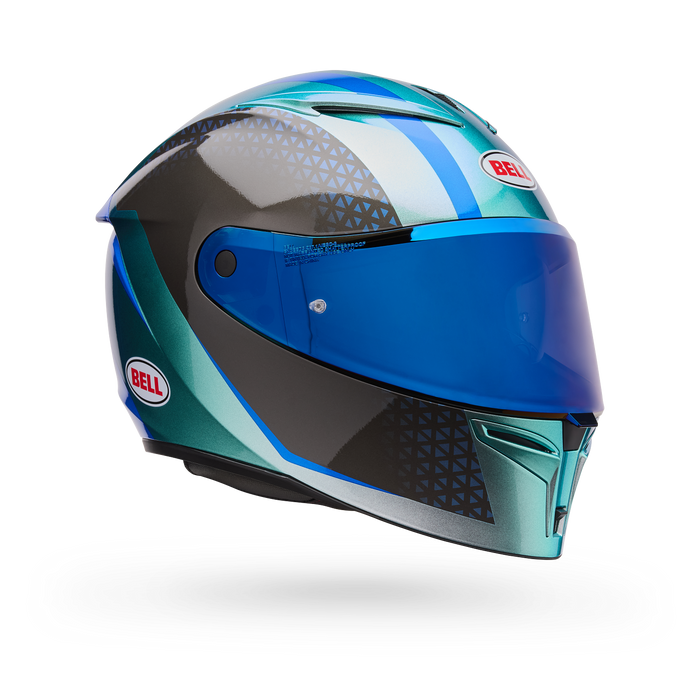 Casco Moto Calle Lithium Mips Plus Blip Azul Bell