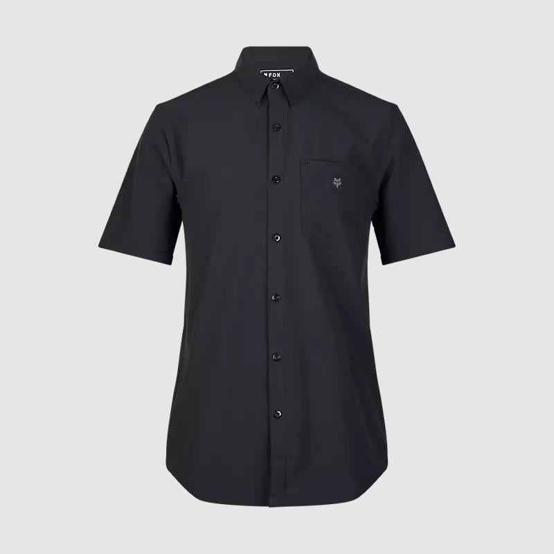 Camiseta Lifestyle Ranger Woven Negro Fox — TRAIL B2B