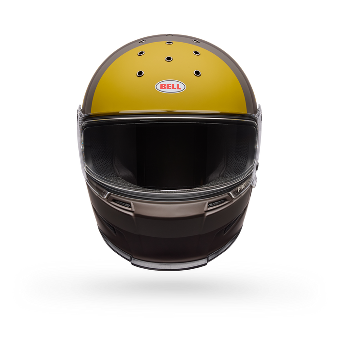Casco Moto Calle Eliminator Negro/Amarillo Bell