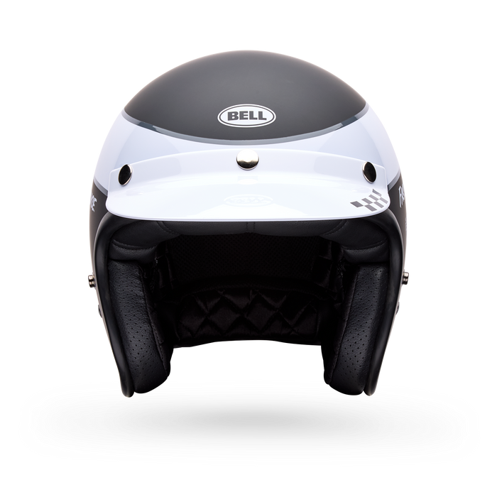 Casco Moto Calle Custom 500 Negro Bell