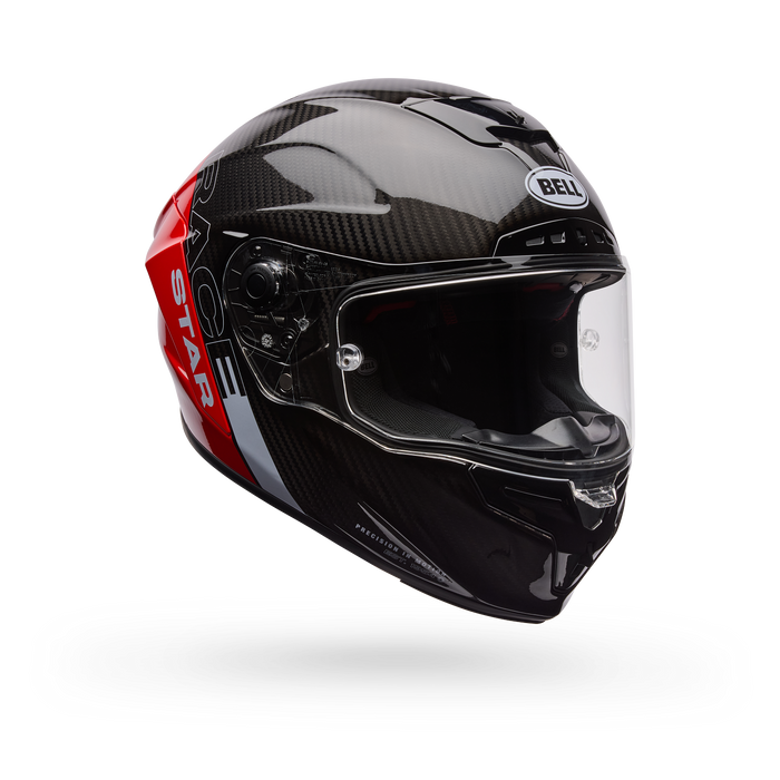 Casco Moto Calle Race Star DLX Flex Strike Rojo/Negro Bell
